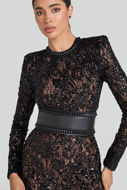 Serin™ | Combinaison élégante à paillettes