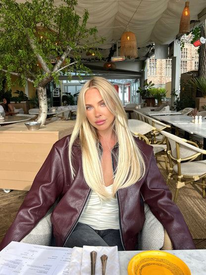 Mila | Veste en Cuir