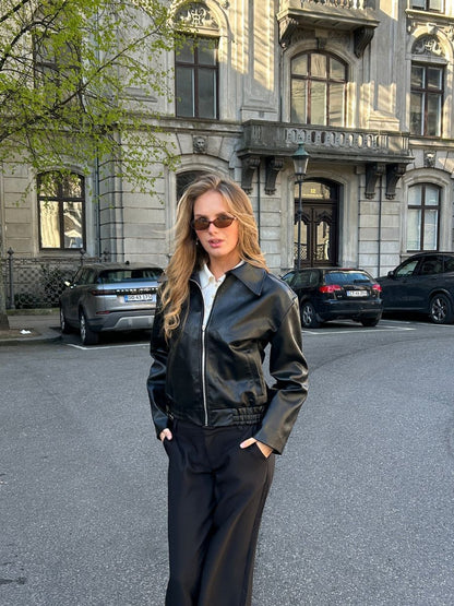 Mila | Veste en Cuir