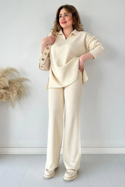 Nara™ | Ensemble de salon tricoté élégant