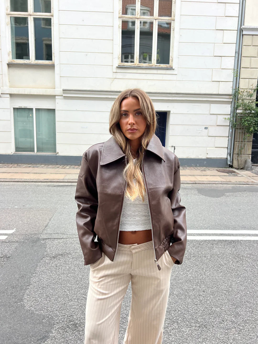 Mila | Veste en Cuir