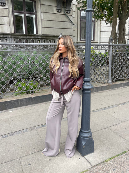 Mila | Veste en Cuir