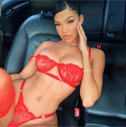 Léa™ | Ensemble de lingerie italien de luxe 2 pièces