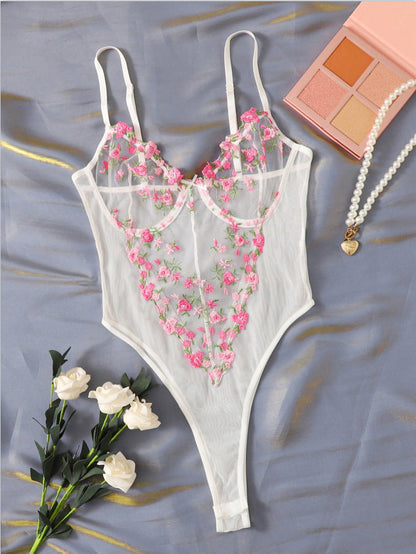 Julie™ | Corps avec des papillons brodés