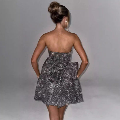 Elvie™ | Robe de cocktail en sequins élégante