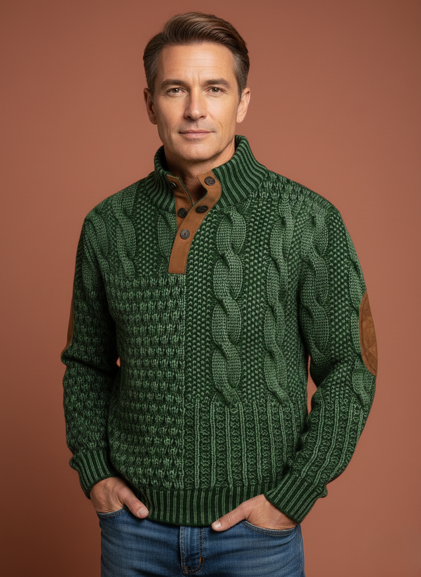 Otis™ | Pull Tricoté Texturé Stylé