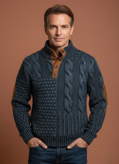 Otis™ | Pull Tricoté Texturé Stylé