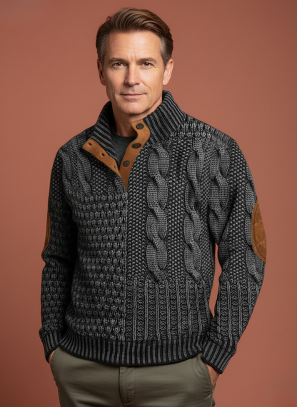 Otis™ | Pull Tricoté Texturé Stylé