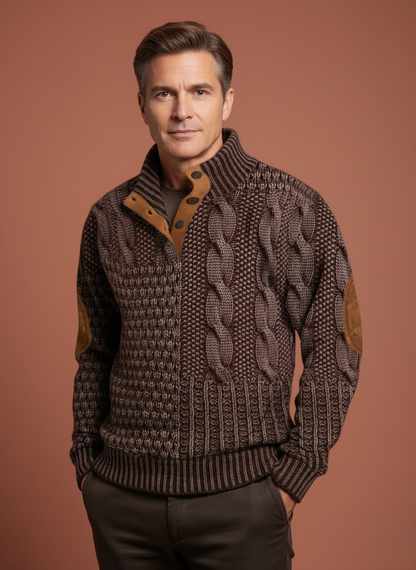 Otis™ | Pull Tricoté Texturé Stylé