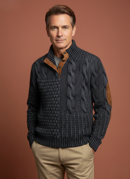 Otis™ | Pull Tricoté Texturé Stylé