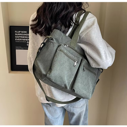 Urban™ | Sac à bandoulière en velours côtelé