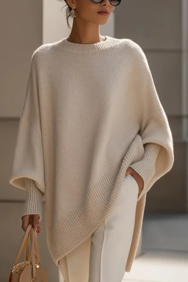 Rania™ | Pull Tricoté Élégant Oversize