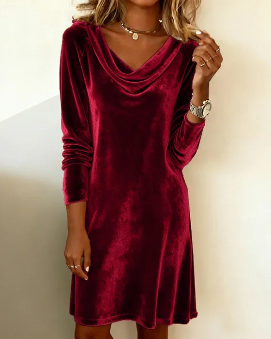 Naris™ | Robe en Velours Douce