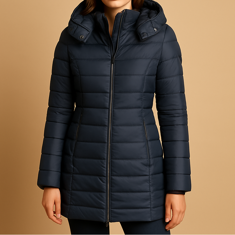 Lina™ | Manteau d’Hiver Matelassé Chaud