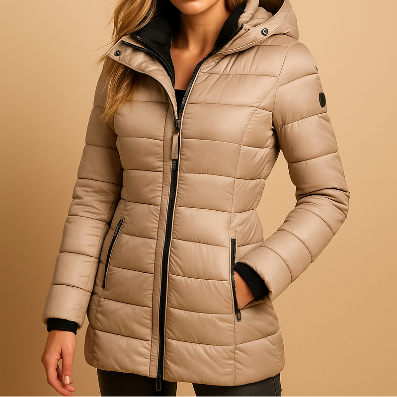 Lina™ | Manteau d’Hiver Matelassé Chaud