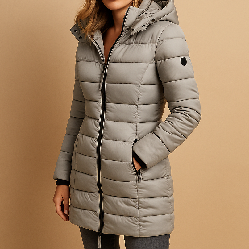 Lina™ | Manteau d’Hiver Matelassé Chaud